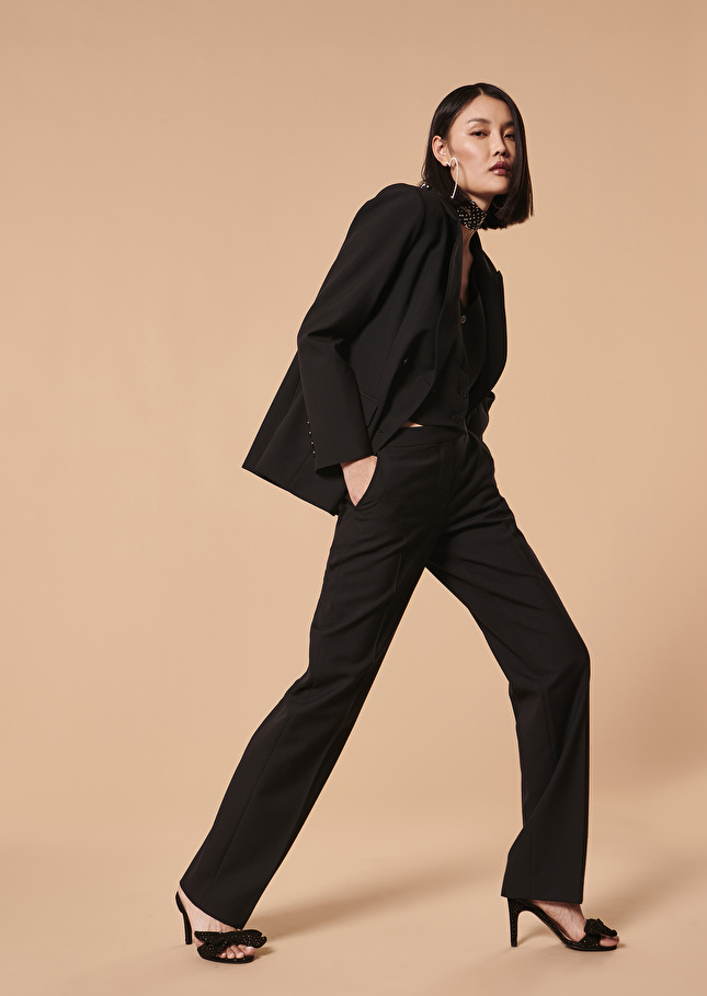 Veste Valentianoire en laine froide