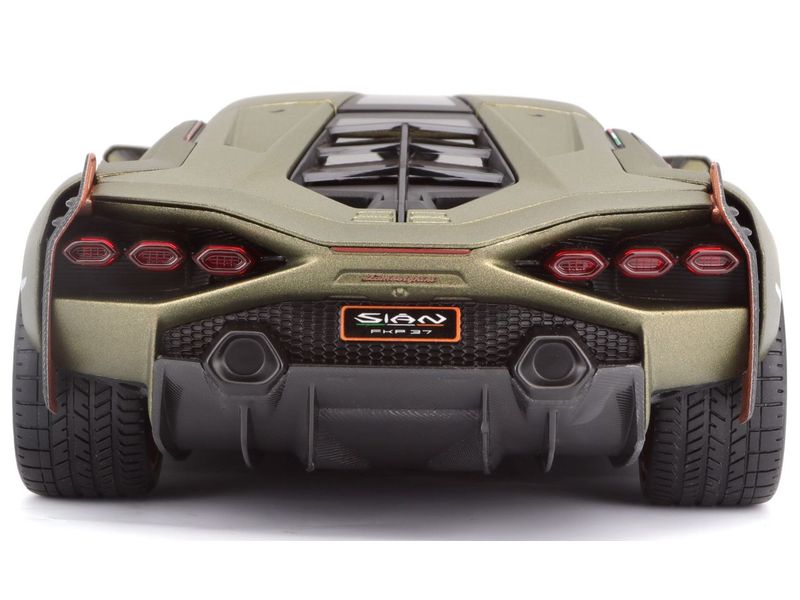 BBurago Lamborghini Sian FKP 37 Grün 1:18 Sammlermodell im Massstab 1:18