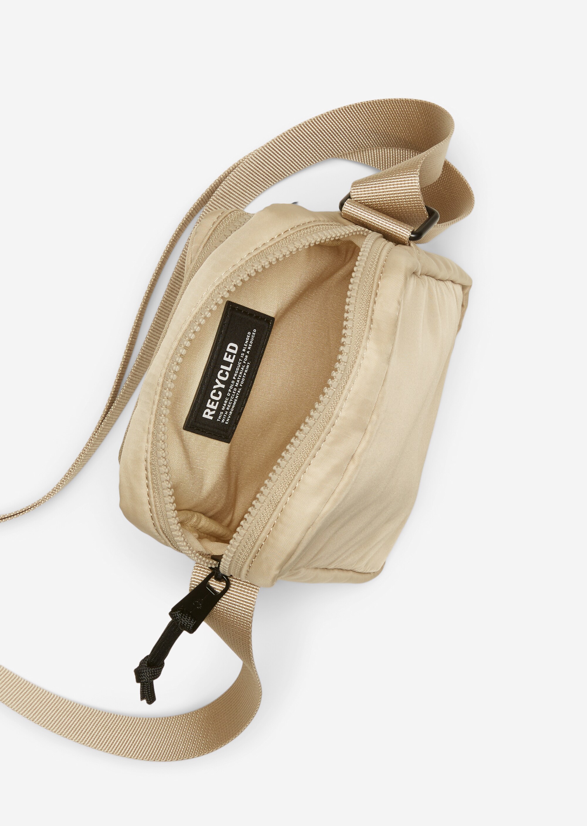 Umhängetasche small aus recyceltem Material
