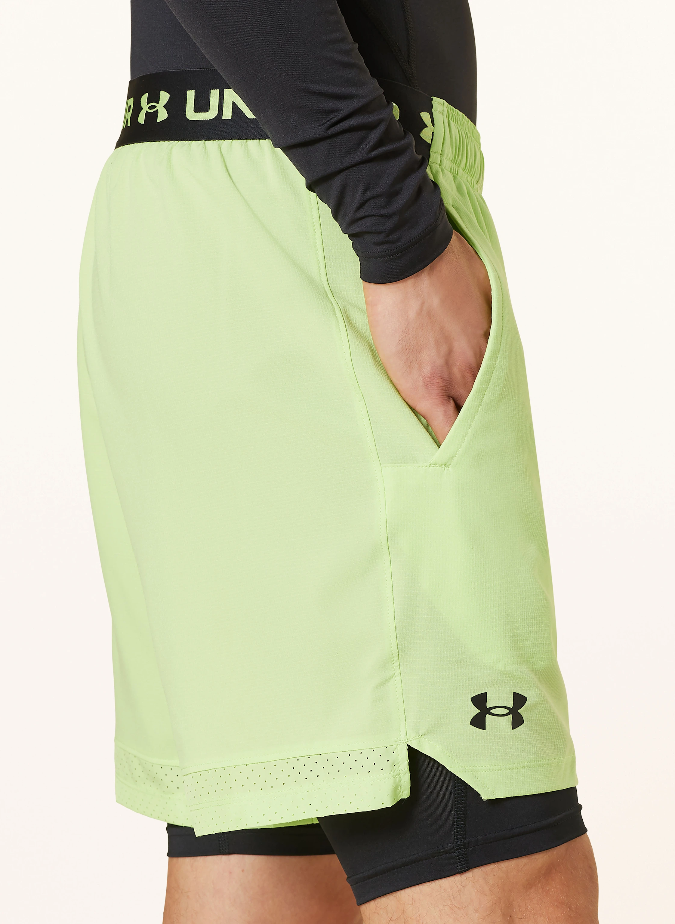 UNDER ARMOUR 2-in-1-Trainingsshorts UA VANISH WOVEN