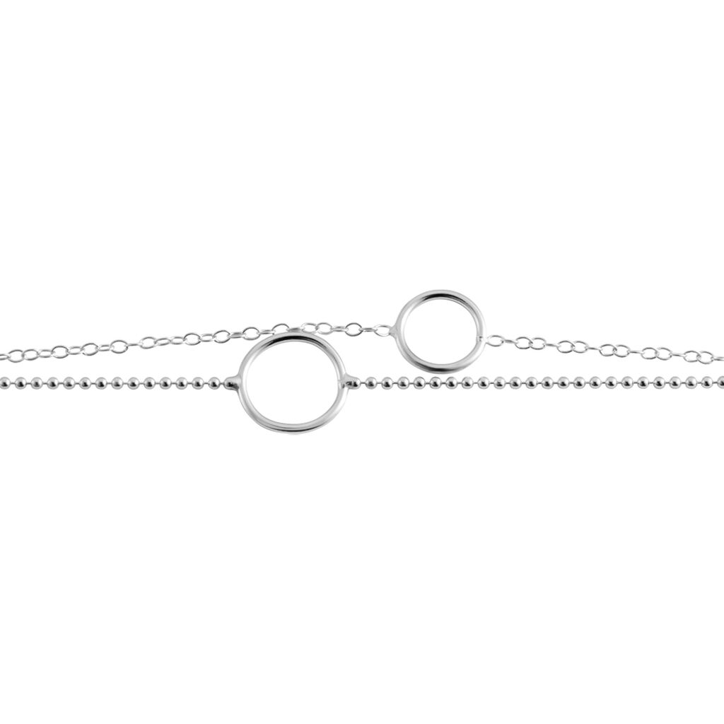 Bracelet Argent Blanc Merien