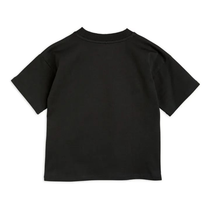 Mini Rodini T-Shirt Coton Bio Adored | Noir