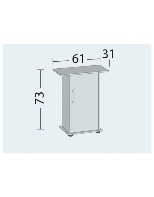 Juwel Kast Sbx Primo 60\/70 Sb 61x31x73 cm - Aquariummeubel