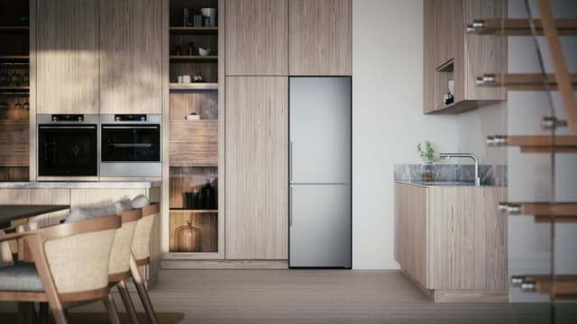 ASKO Kølefryseskab RFN23841S (Grey metallic textured)