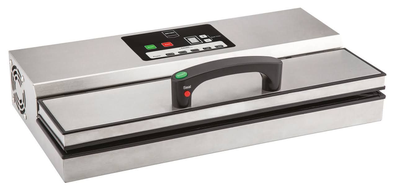 Metro Professional GVS1140 Balken Vakuumierer Edelstahl, Pumpe
