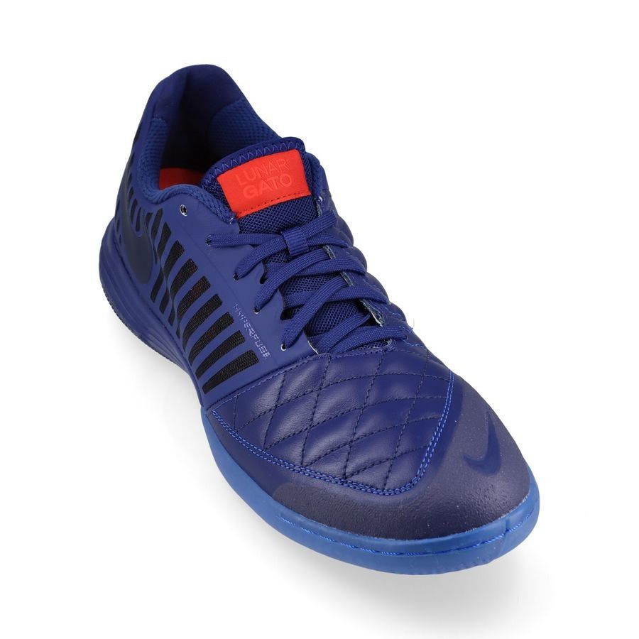 Nike Lunargato II IC Small Sided - Bleu Marine