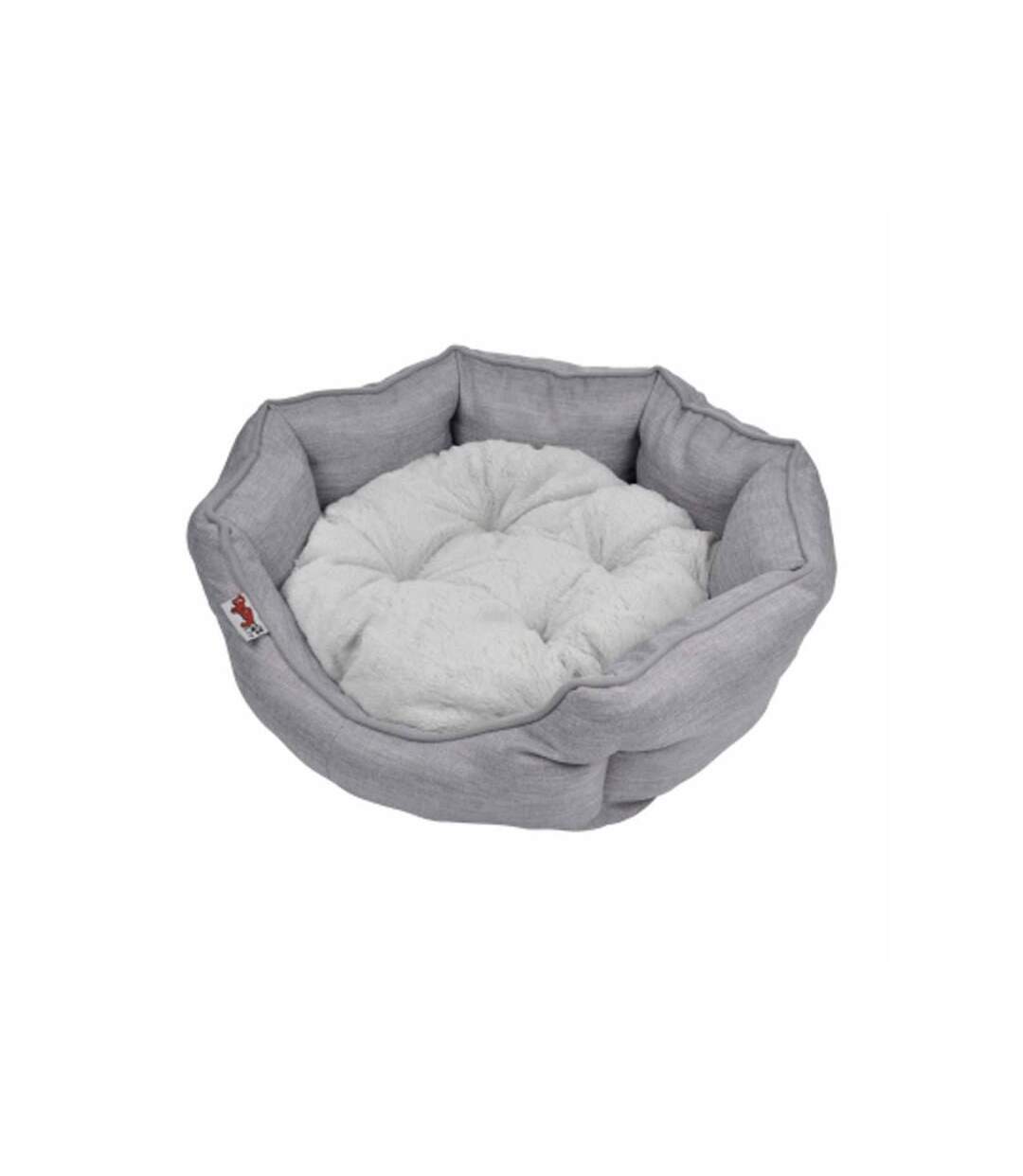 Paris Prix - Lot De 2 Paniers Chien & Chat newton 60cm Gris
