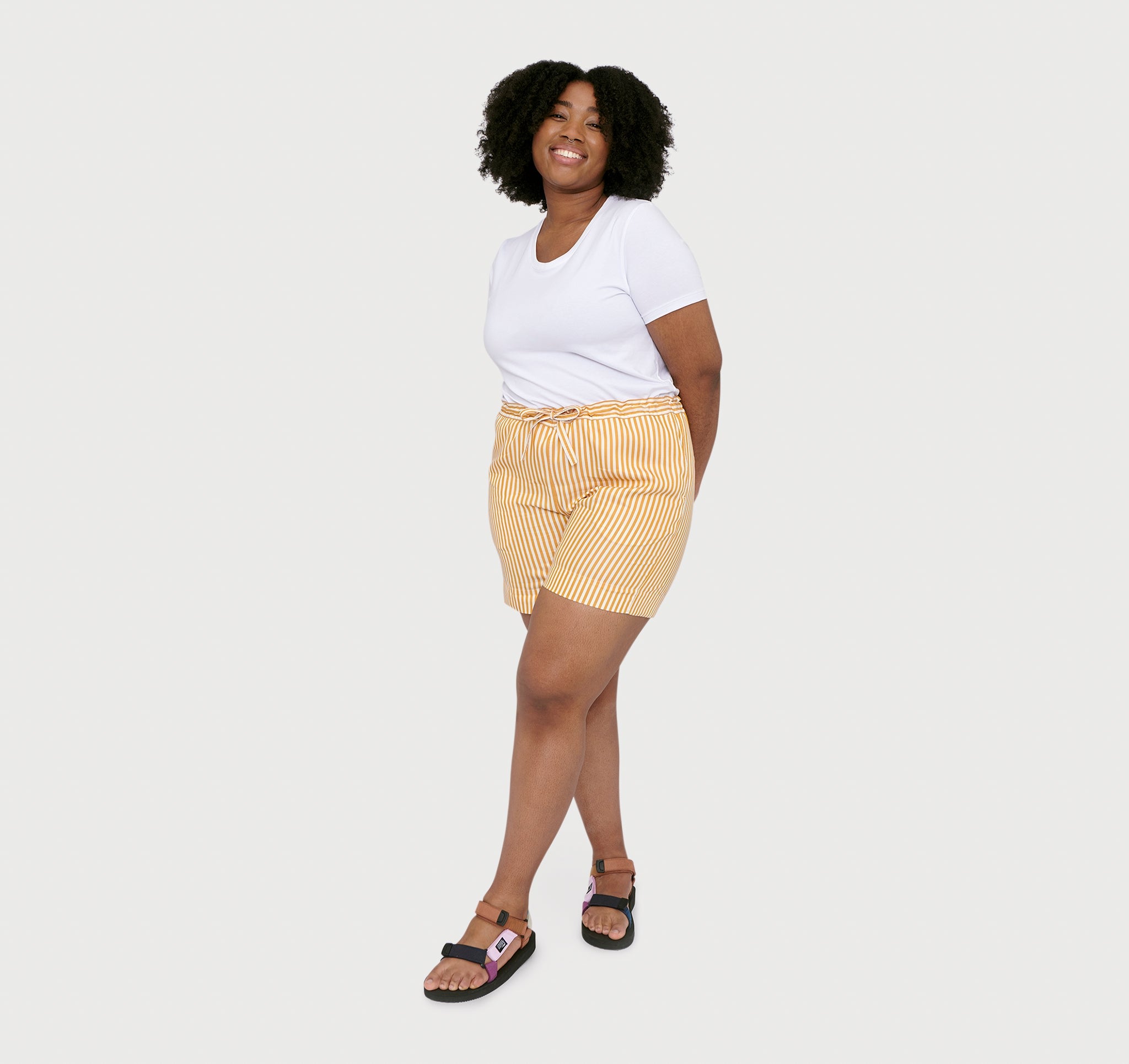 TENCEL™ LYOCELL<br>Soft Touch Woven Draw-Cord Shorts