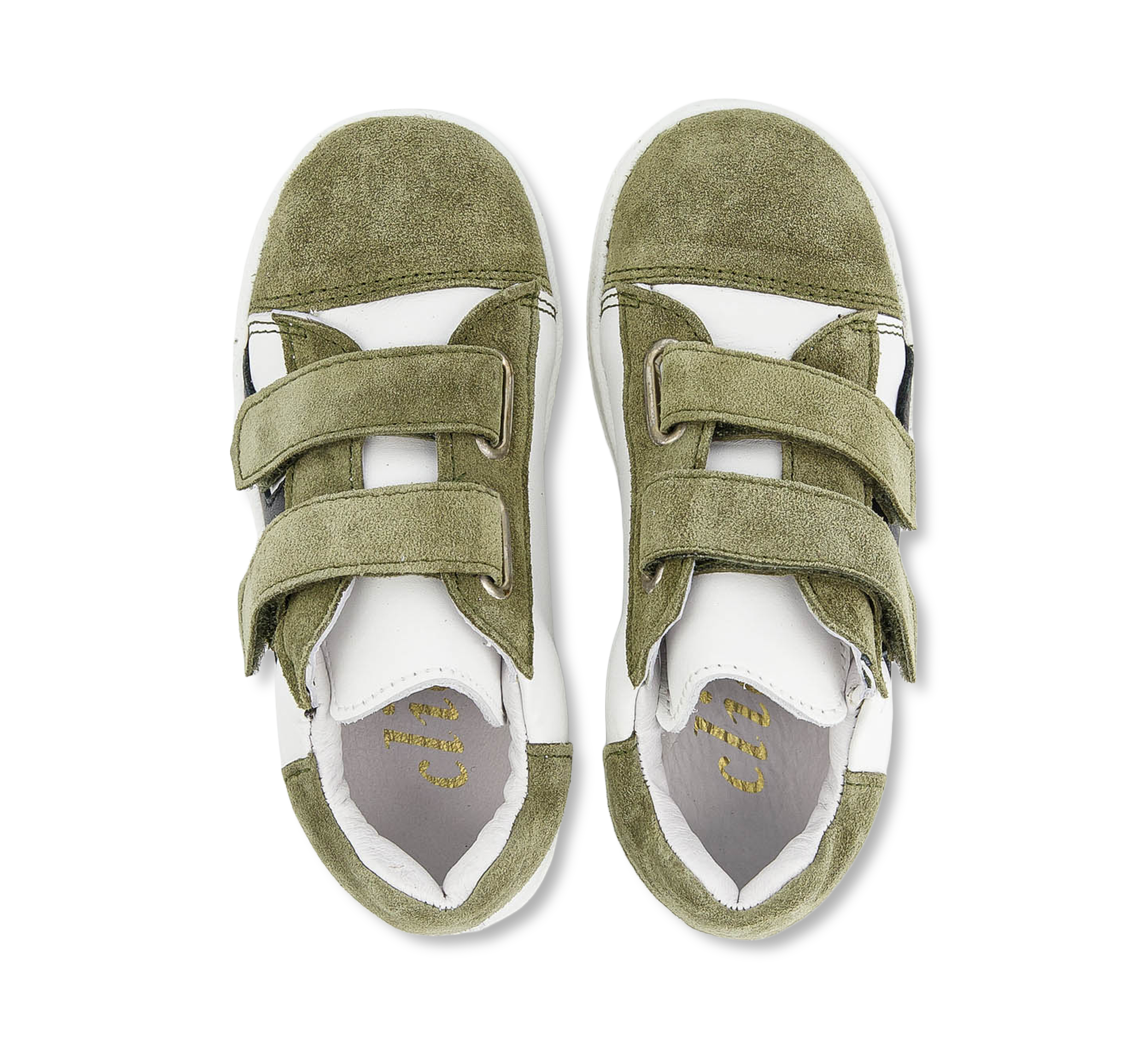 Clic Klettschuhe weiss