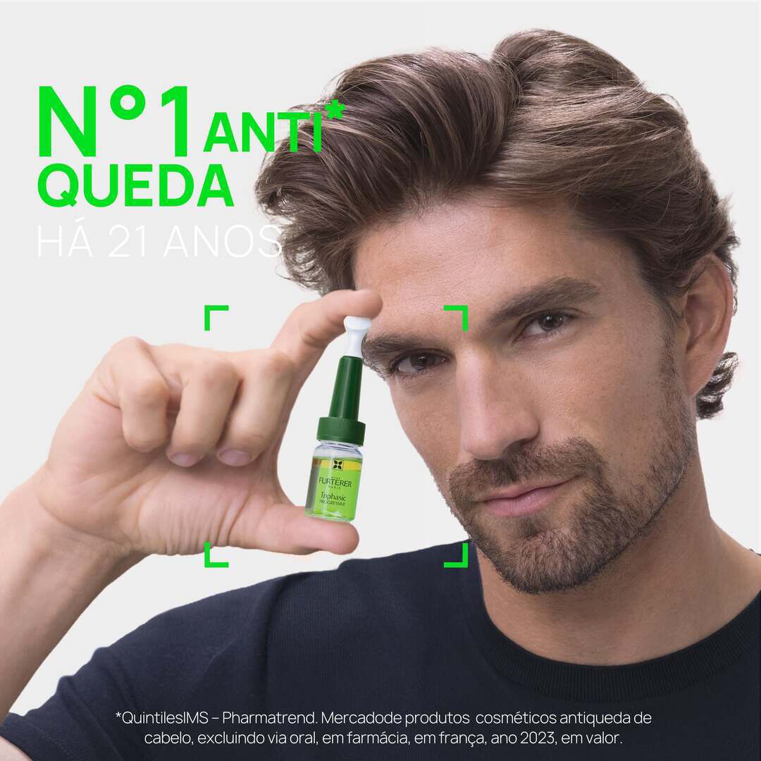 RENE FURTERER  Triphasic Ampolas Queda Progressiva (8 doses) - 8un