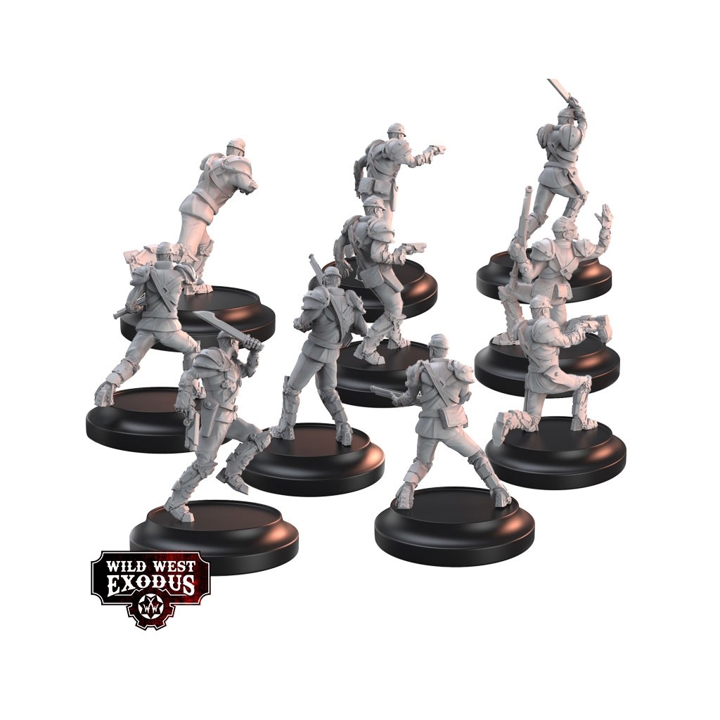 Wild West Exodus - Union - Union Armoured Riflemen and Guard