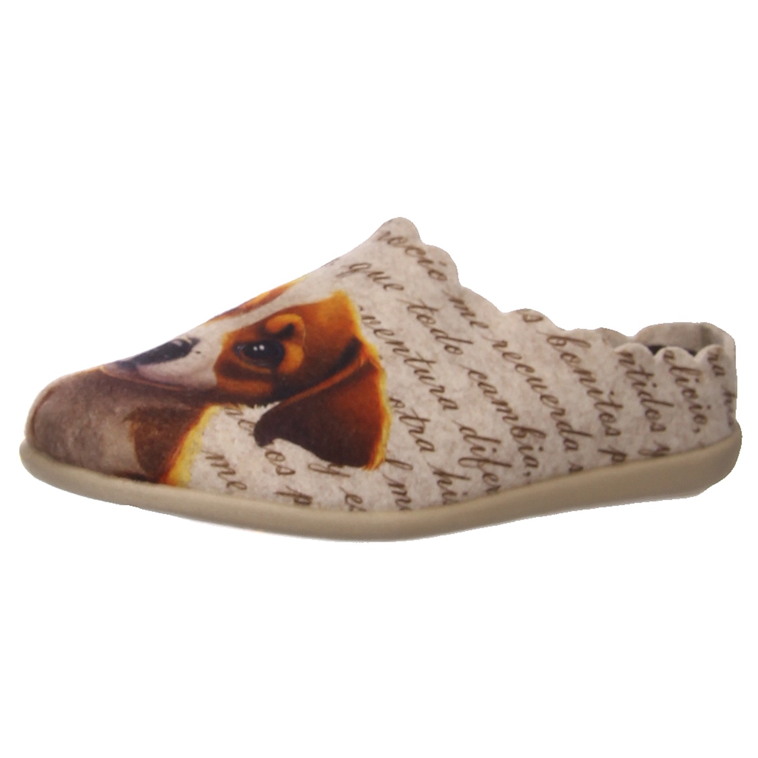 Becker Pantoffeln beige beige