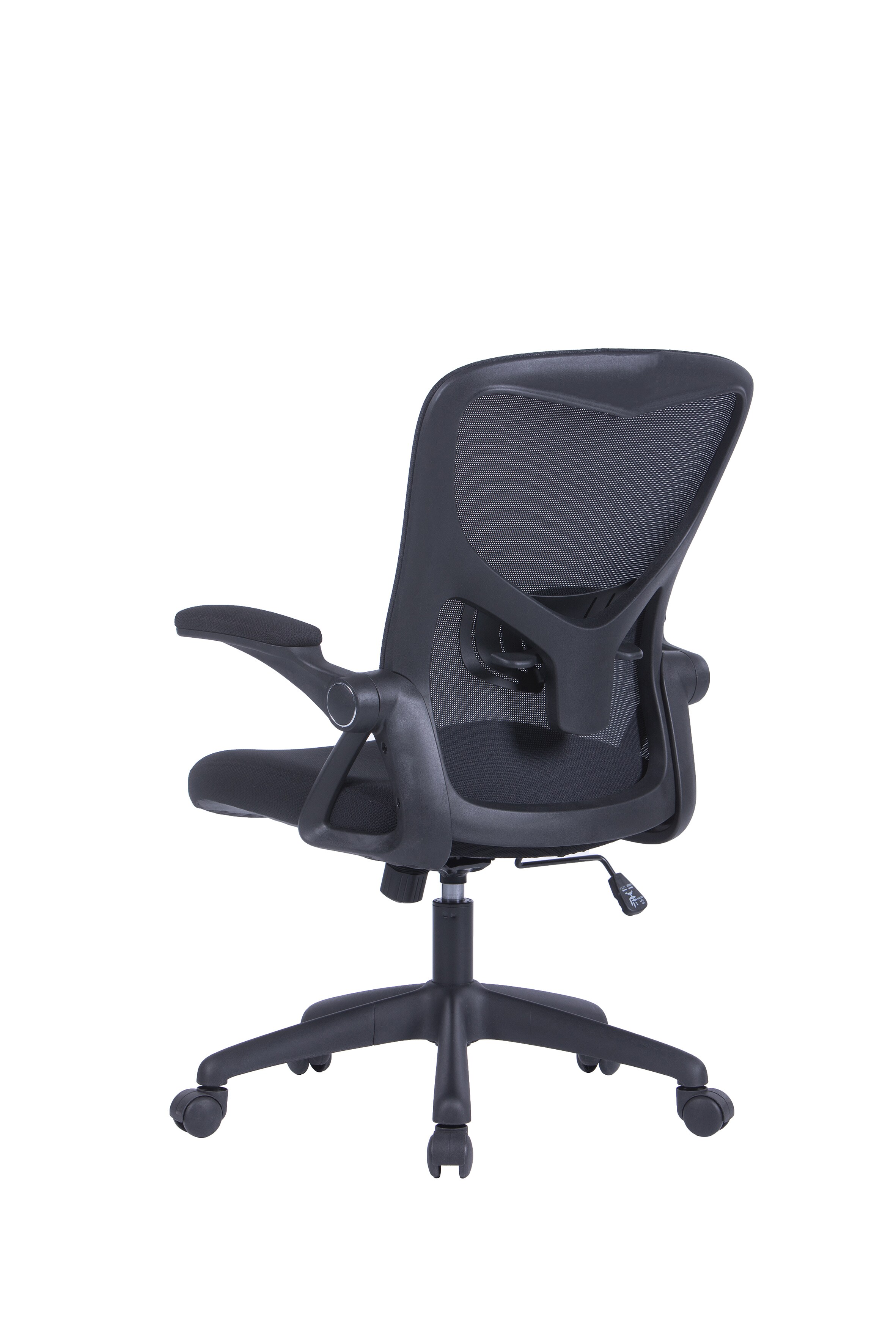 byLIVING Bürostuhl FLEX, Webstoffbezug schwarz, Kunststoff schwarz
