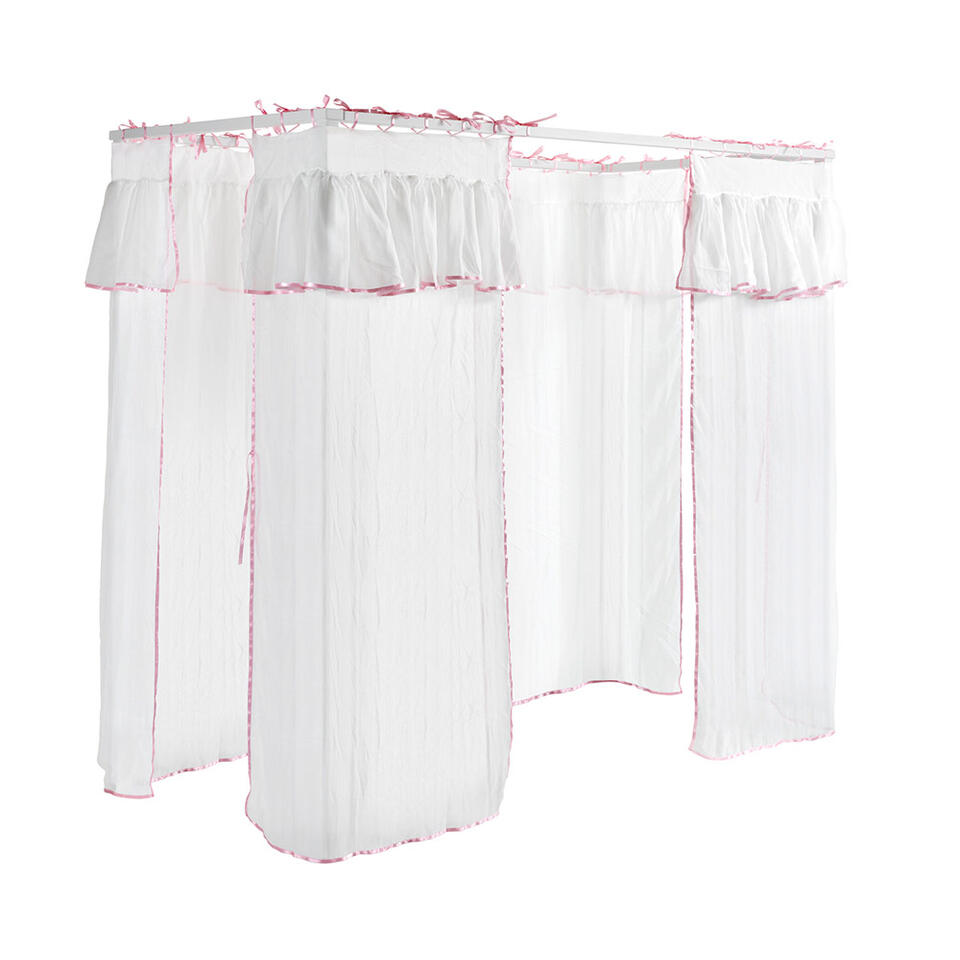 Vipack gordijnen hemelbed Amori - wit