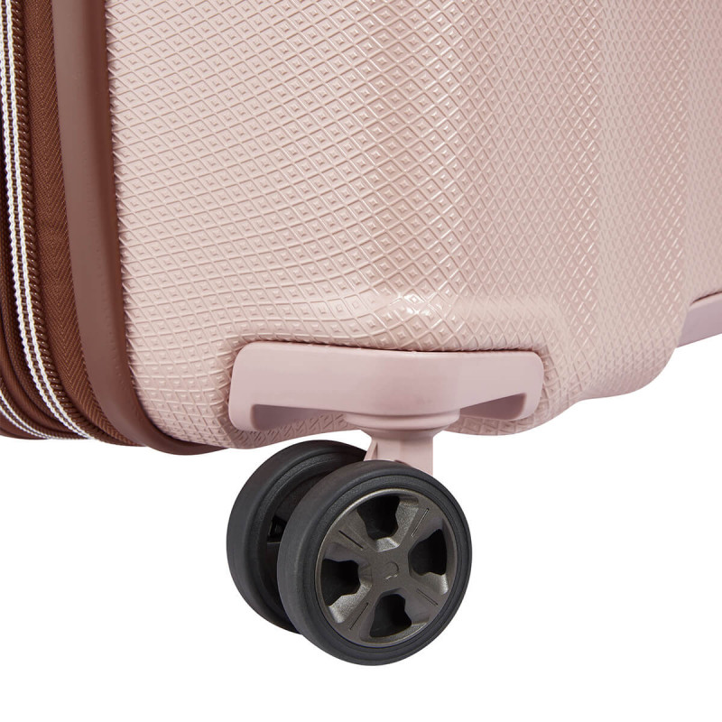 Valise rigide St-Tropez Extensible 67 cm Rose