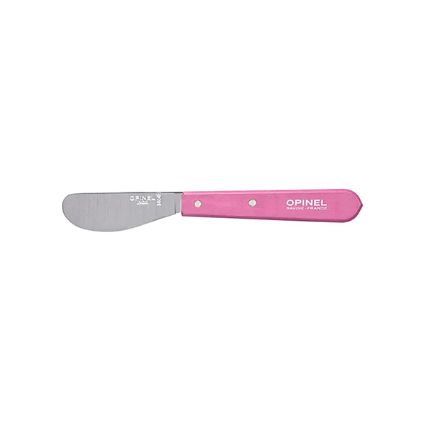 Couteau tartineur N°117 lame inox 6,5 cm fuchsia Opinel
