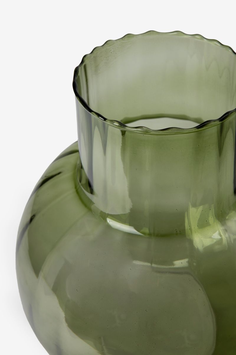 Sissy-Boy Groene glazen vaas