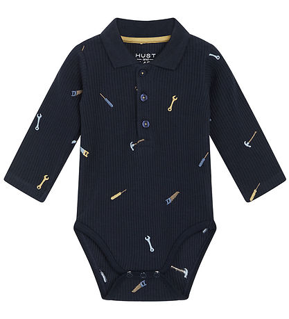 Hust and Claire PoloBody l/æ - Rib - Bendy - Navy m. V?rkt?j