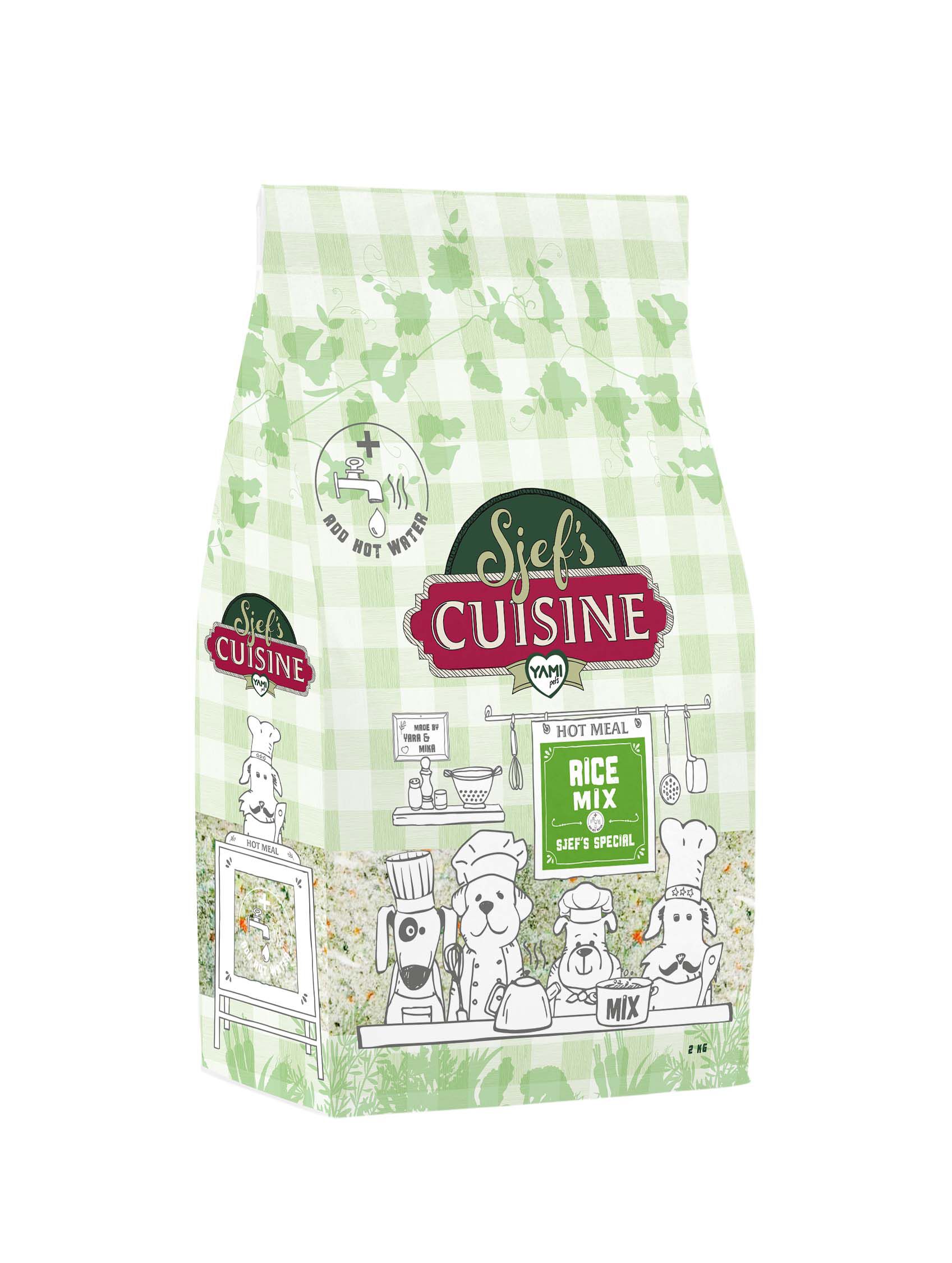 Sjef's Cuisine Special  - Hondenvoer - 2 Kilogram - groente, rijst