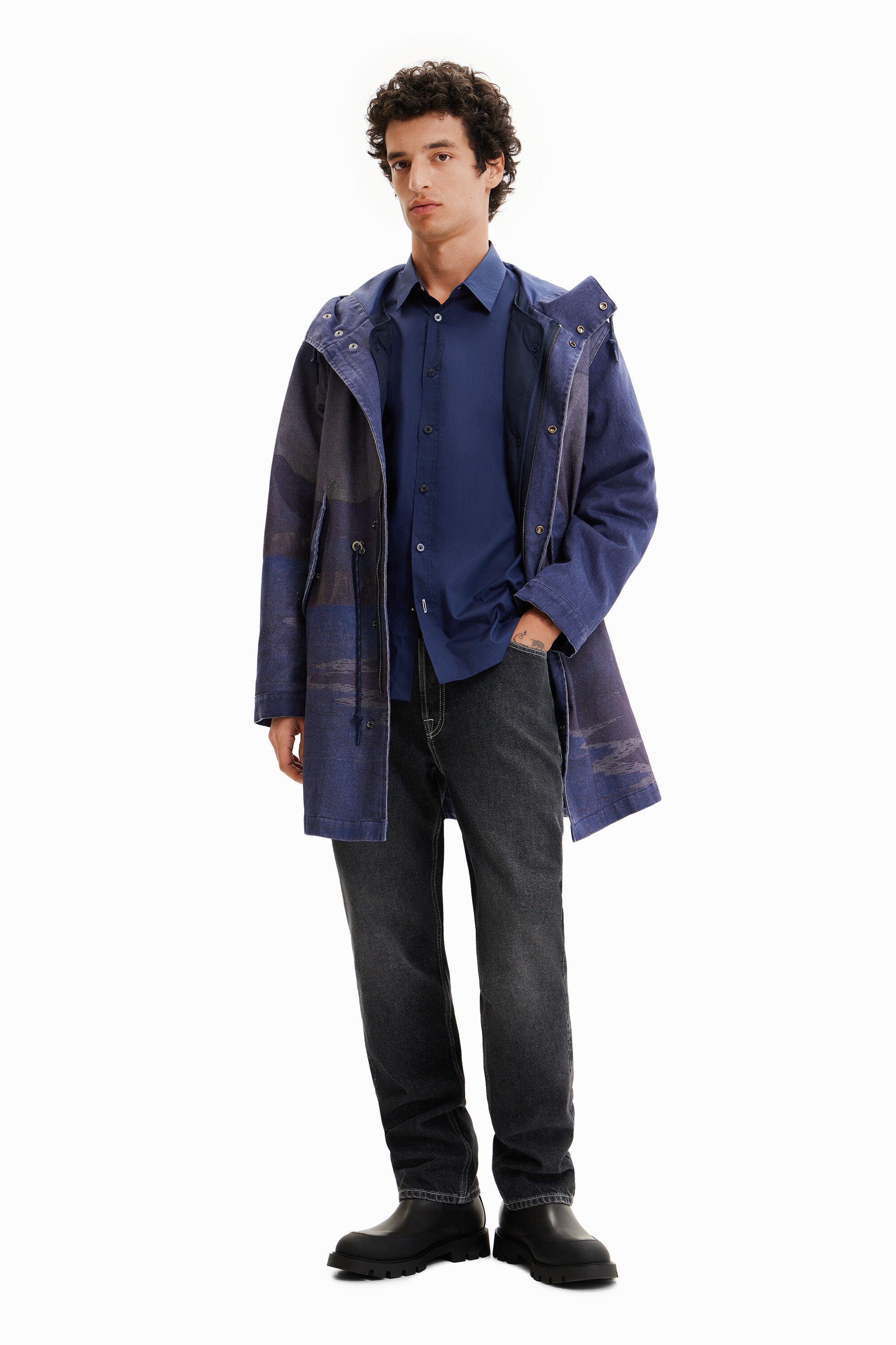 Parka matelassée démontable
