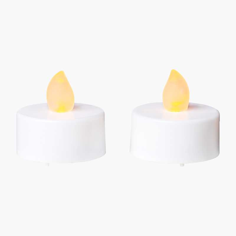 LED-telys, 2-pakning