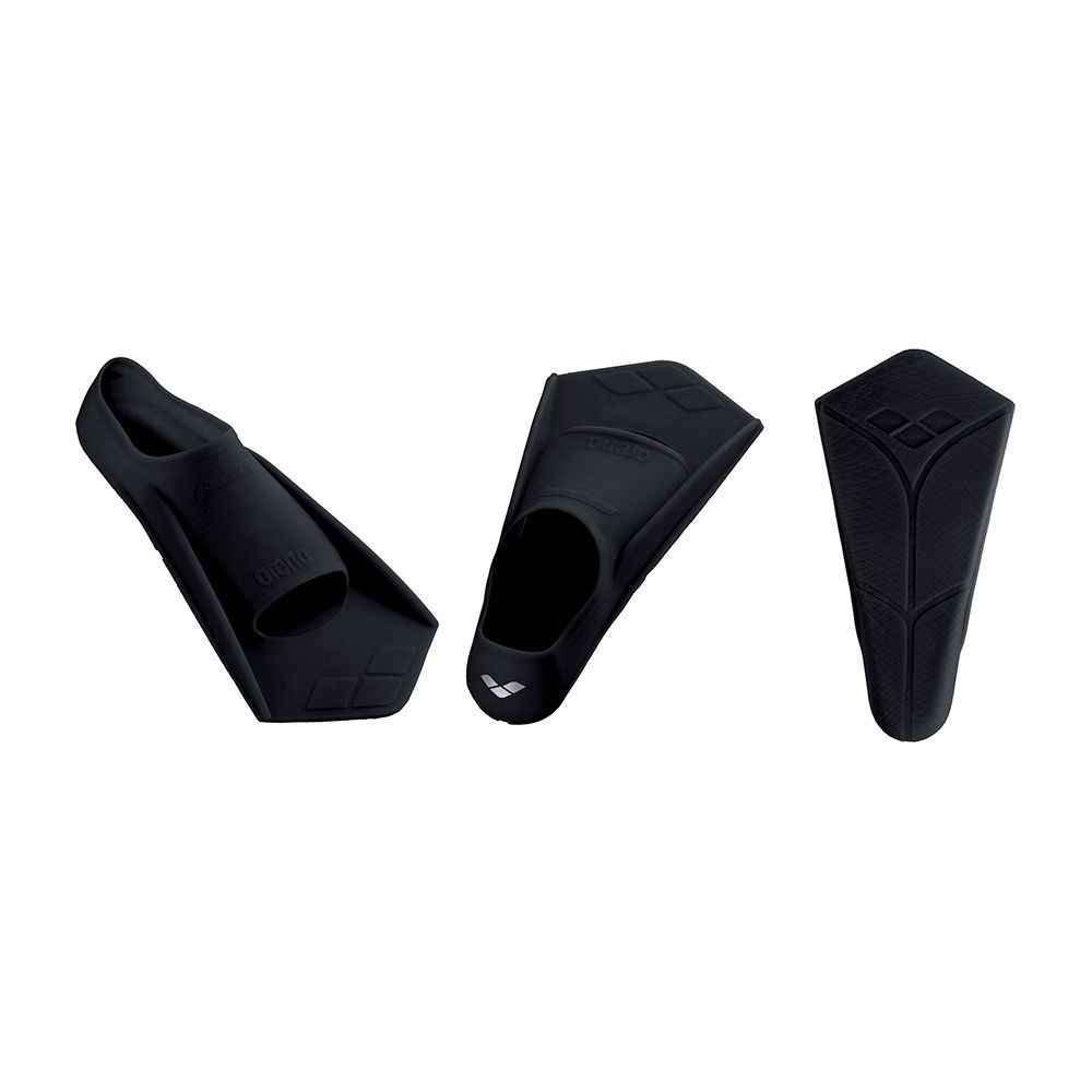 Arena POWERFIN - Palmes black/silver