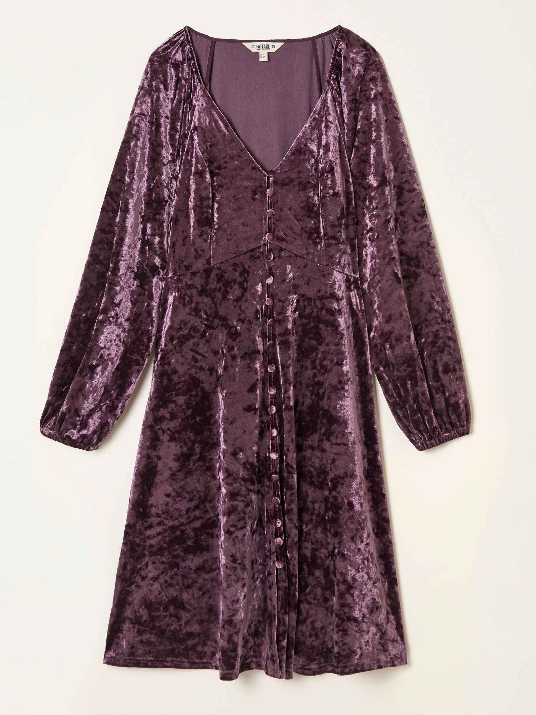FatFace fluwelen mini-jurk