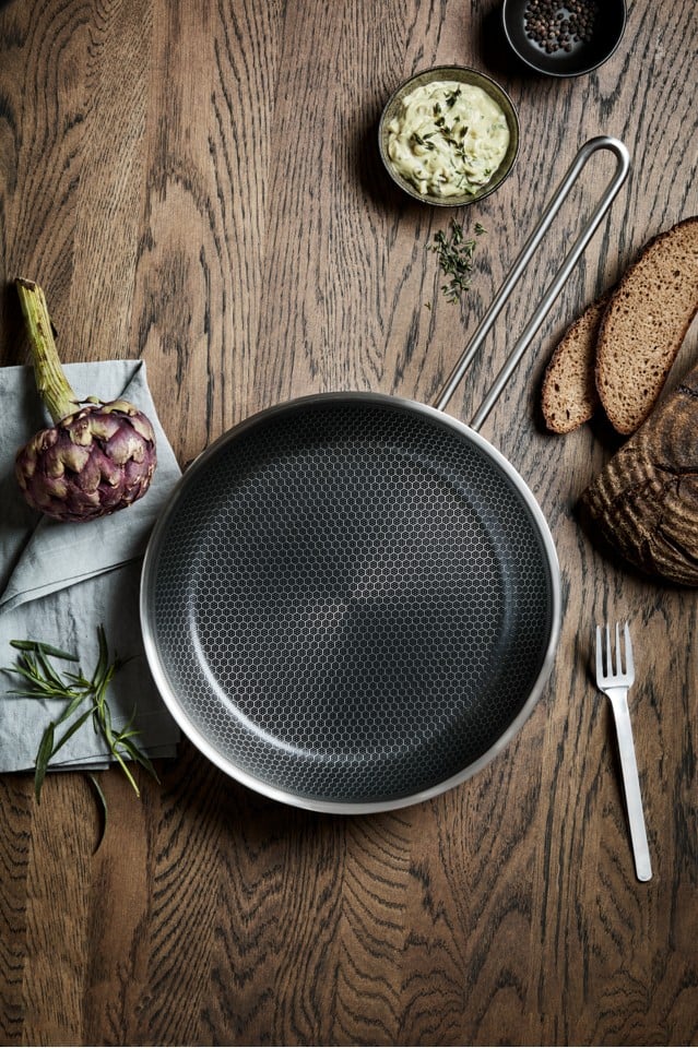 Eva Trio - Mosaic stegepande 28 cmKeramisk Slip-Let® coating (246628)
