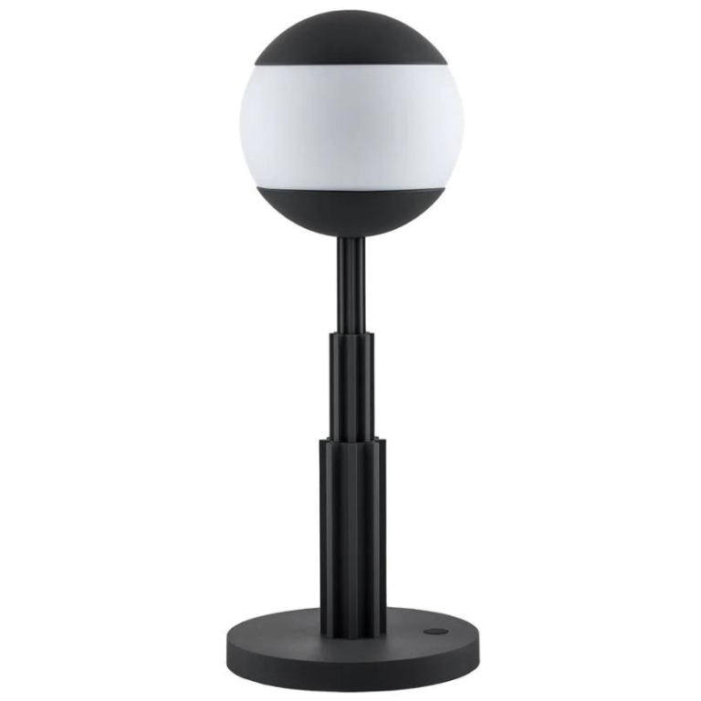 Alessi ARLAMTAV by Aldo Rossi tafellamp LED oplaadbaar zwart
