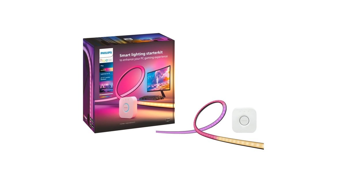 Philips HueStarterkit - Play gradient lightstrip voor pc - 24/27
