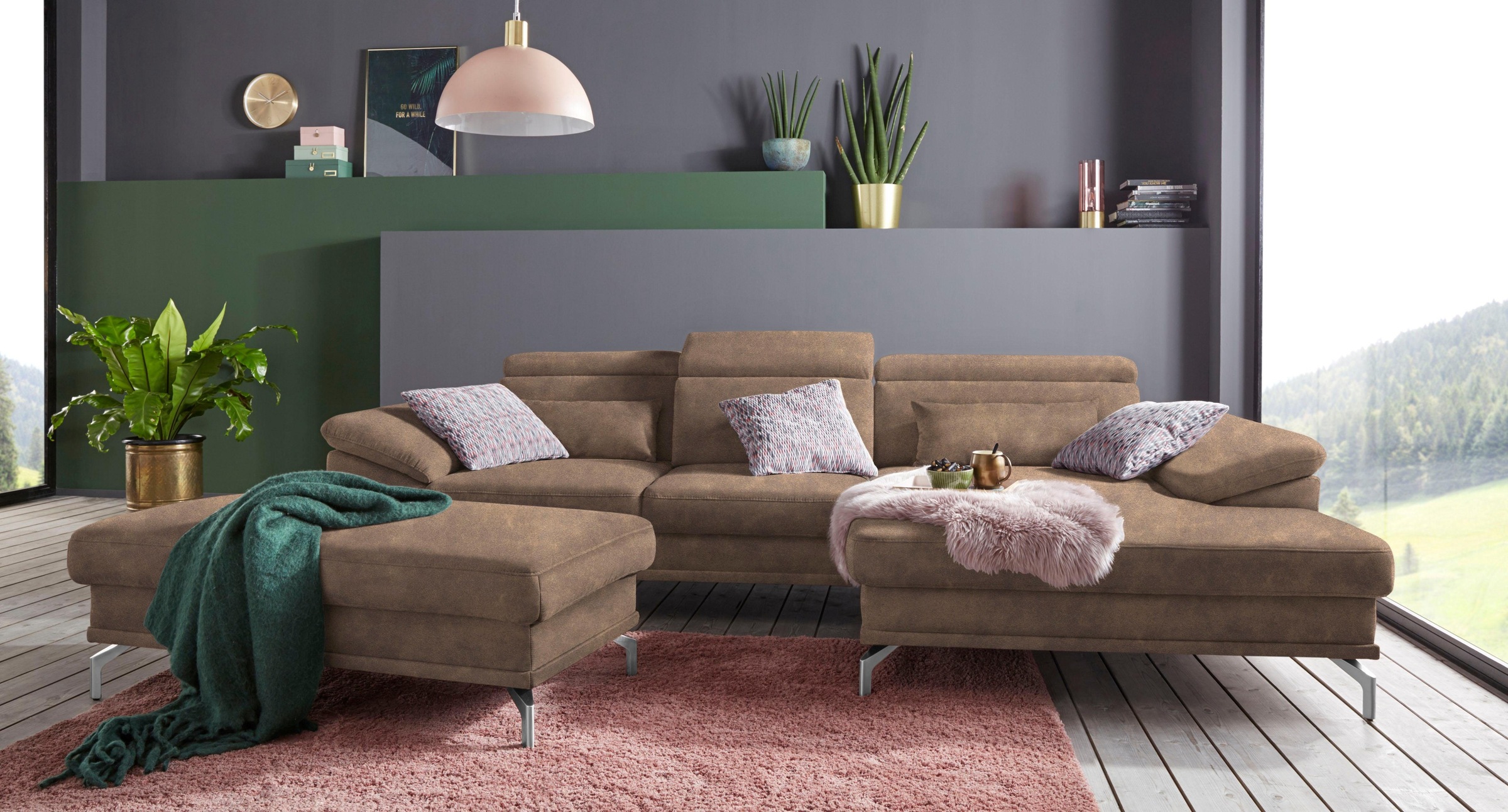 sit&more Polsterhocker »Scorpio« inklusive Federkern