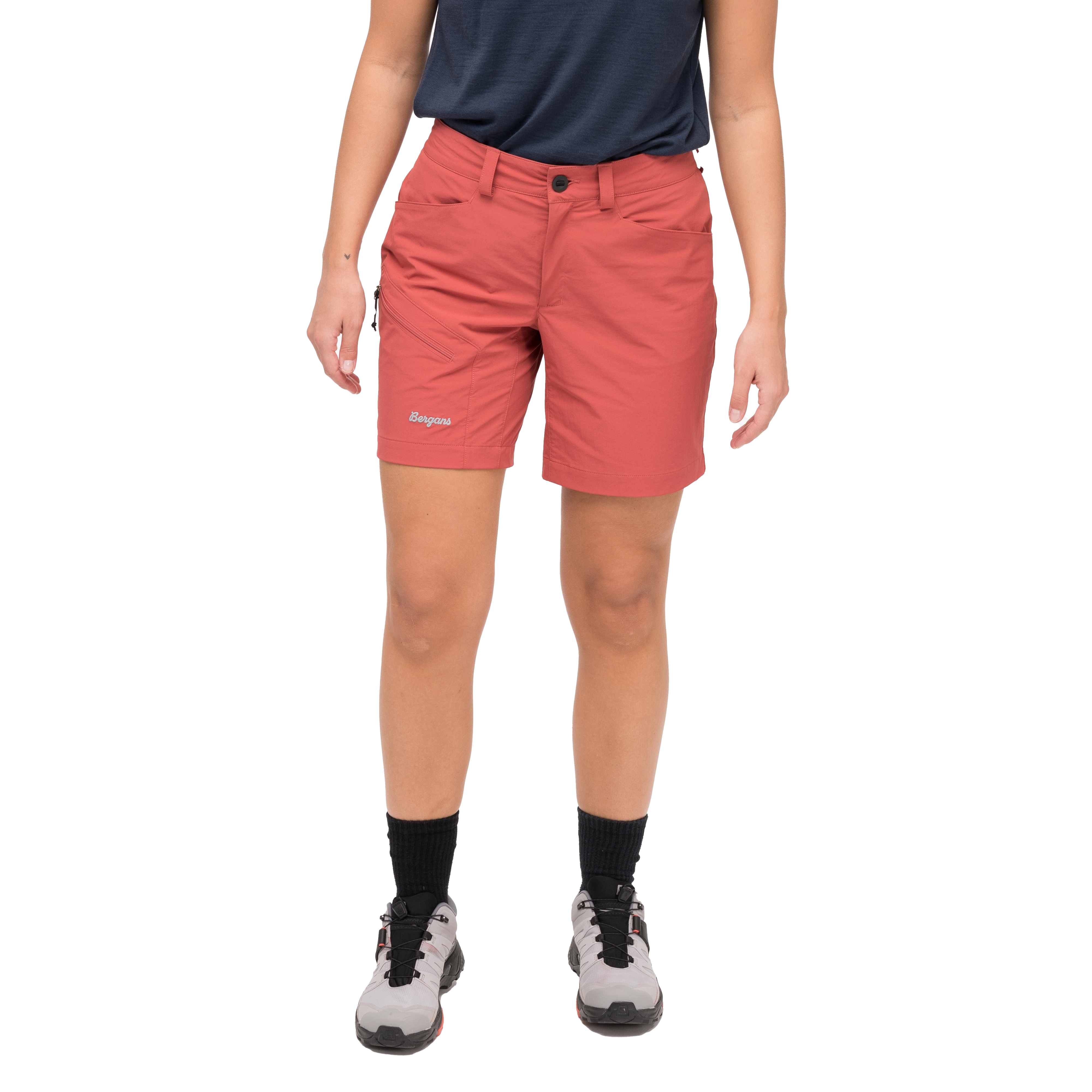 Vaagaa Light Softshell Shorts Women Rusty Dust
