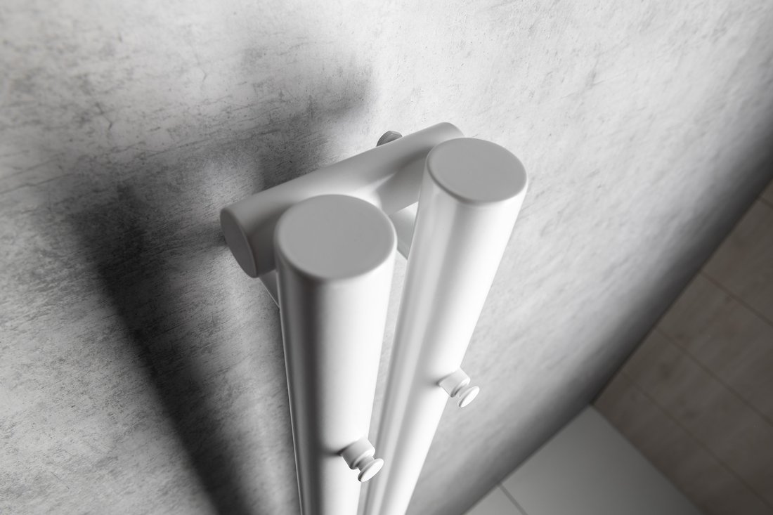 Sapho Pilon radiator 12,2x180cm wit mat