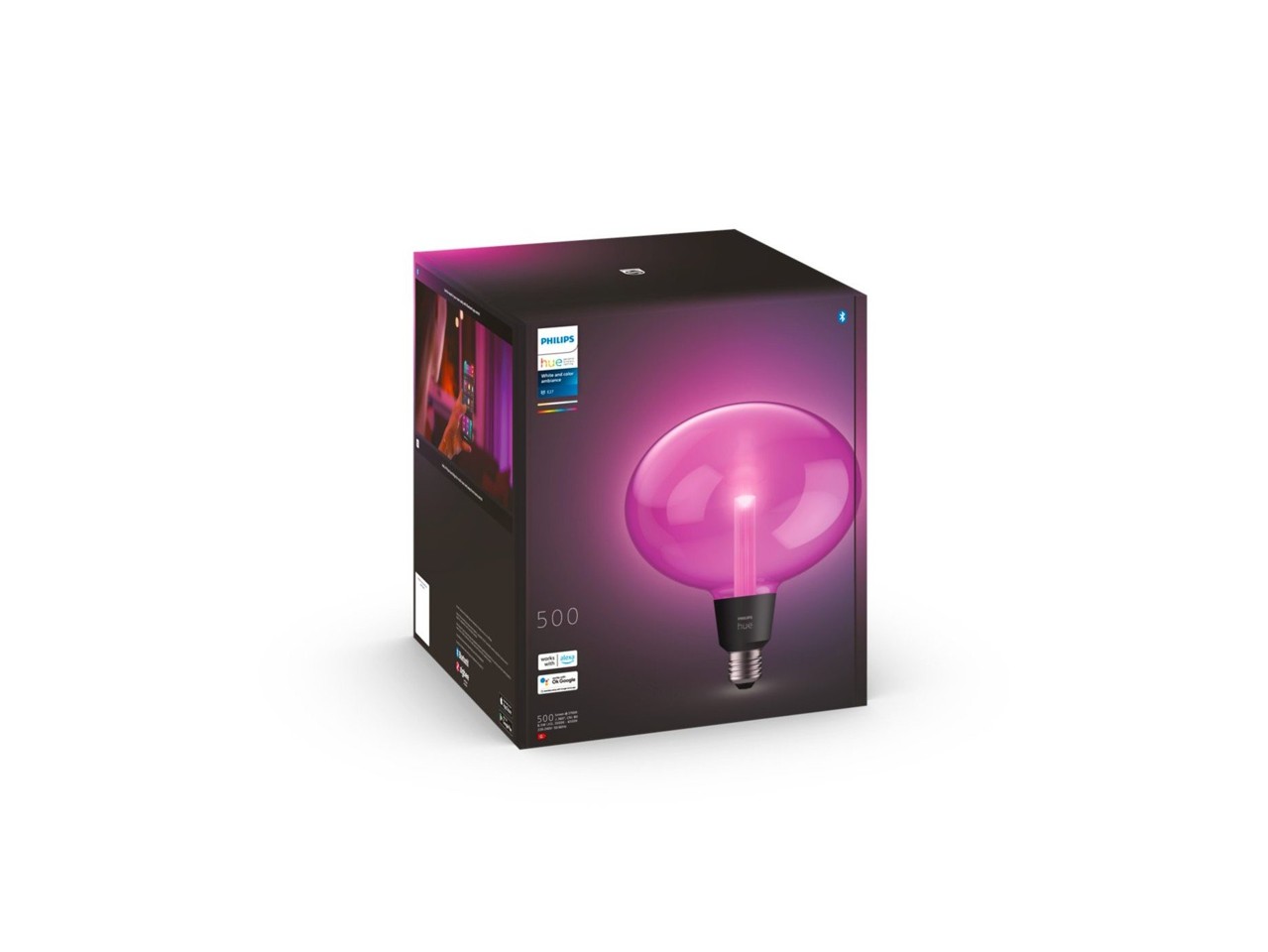 Philips Hue - 3xEllipse - E27 Smart Pære - Lightguide - Bundle