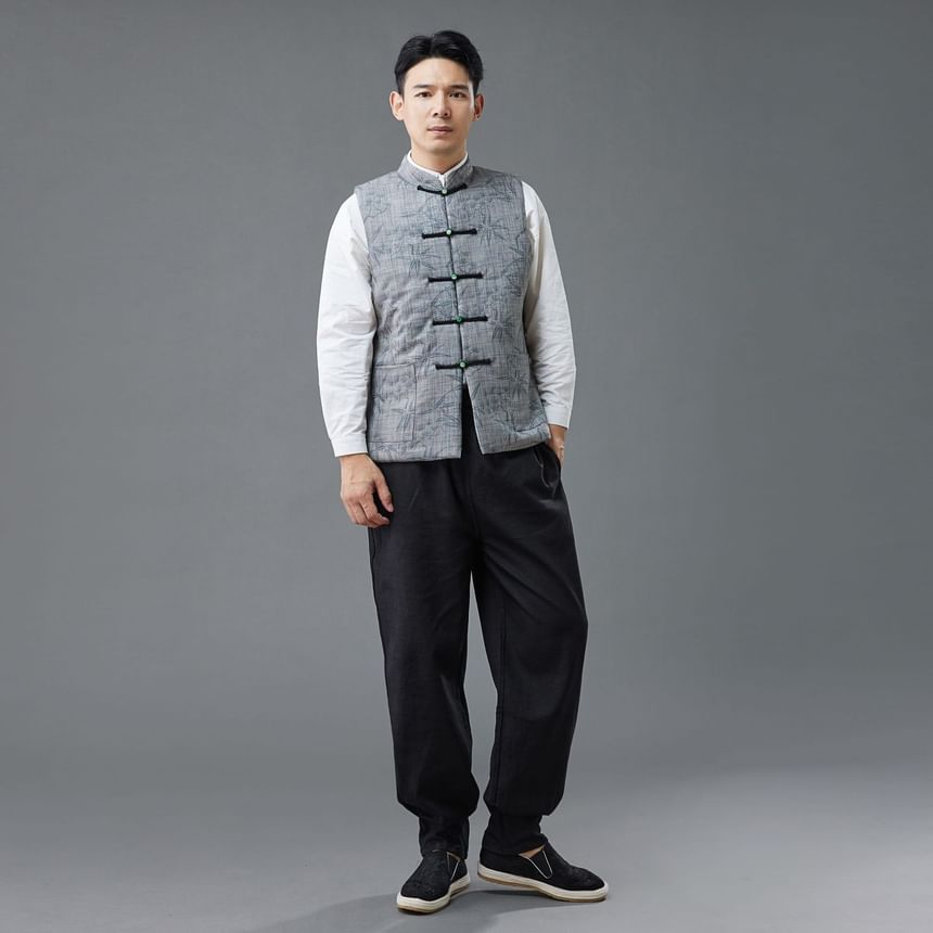 Sparrow Farm - Bloemen Kikker-Knopen Vest