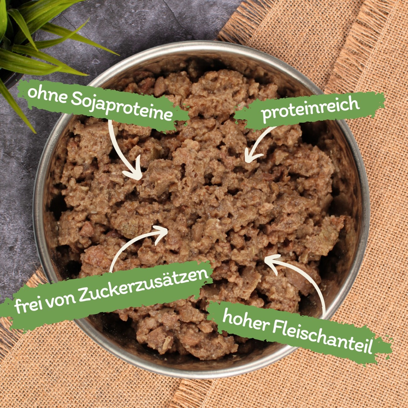 Lyra Pet Lecker.Pet Josie's Feine Paté Reich an Kalb Hundefutter Nassfutter Vollnahrung 11x150 g