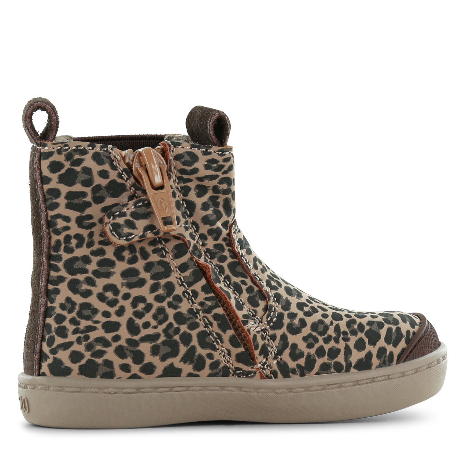 Shoesme chelsea bootje met panterprint Microfiber nubuck, Suède | Sale