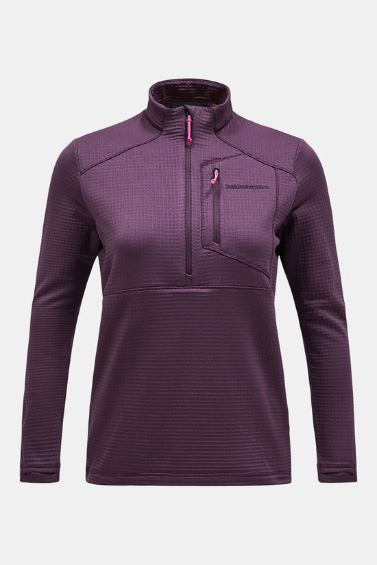Peak Performance Peak Performance W Trail Polartec Half Zip Fleecetrui Dames