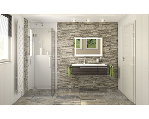 Porseleinen steengoed wandtegel ARDESIA Oker 32 x 62,5 cm