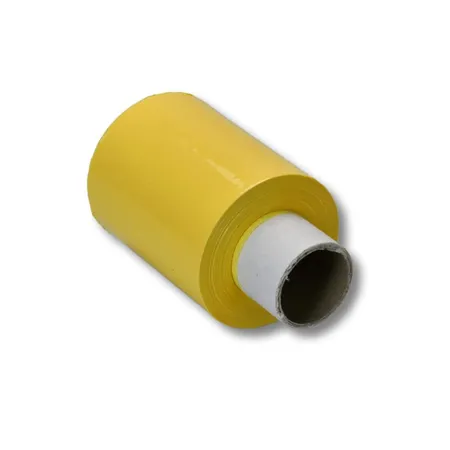 DM Folien Mini Stretchfolie 100 mm x 150 m, 23my, gelb