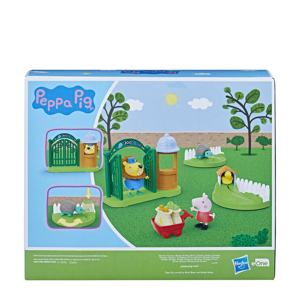 Peppa gaat naar de dierentuin