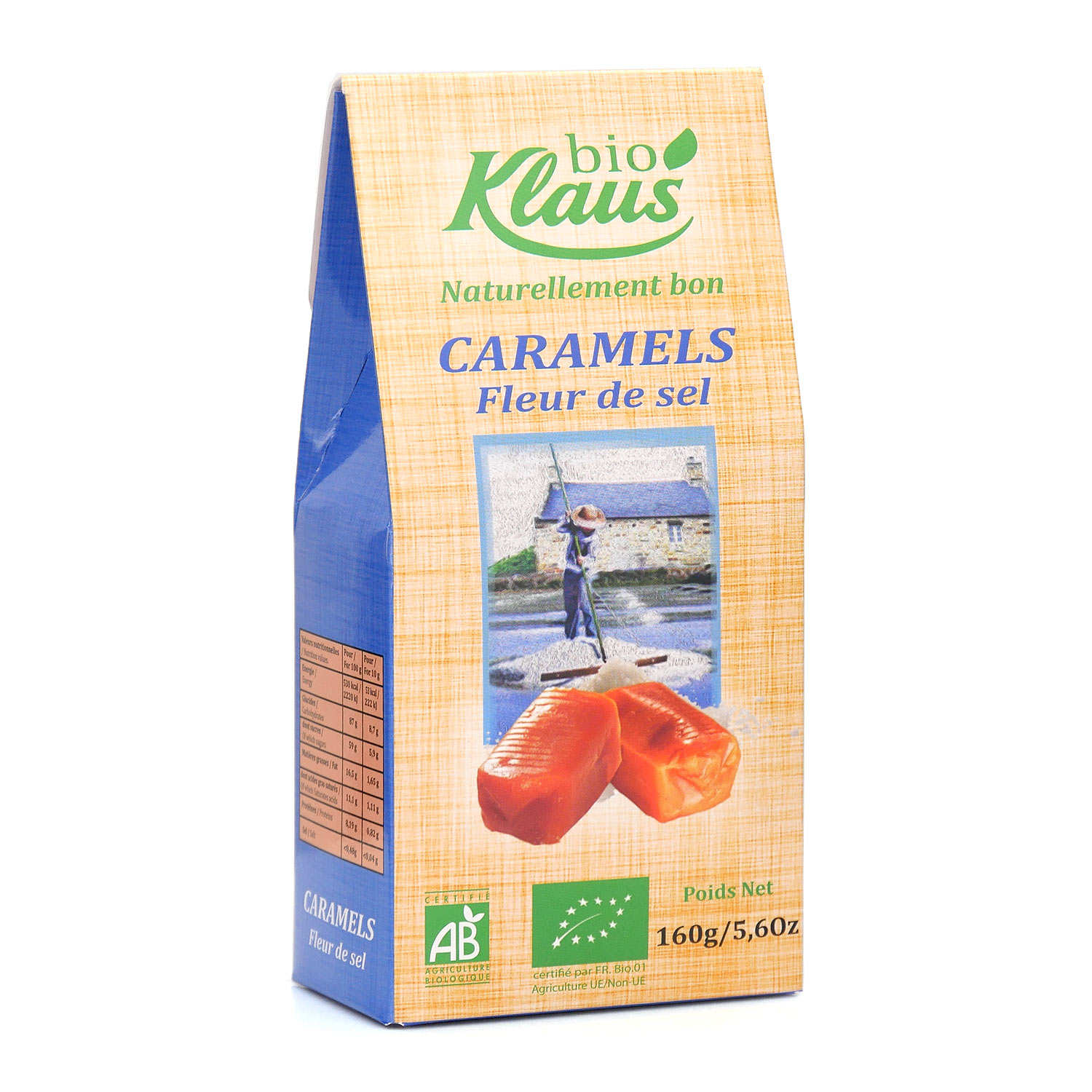 Caramels au beurre salé bio - Klaus