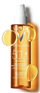 Vichy Capital Cell Protect Invisible Oil SPF50  200ML