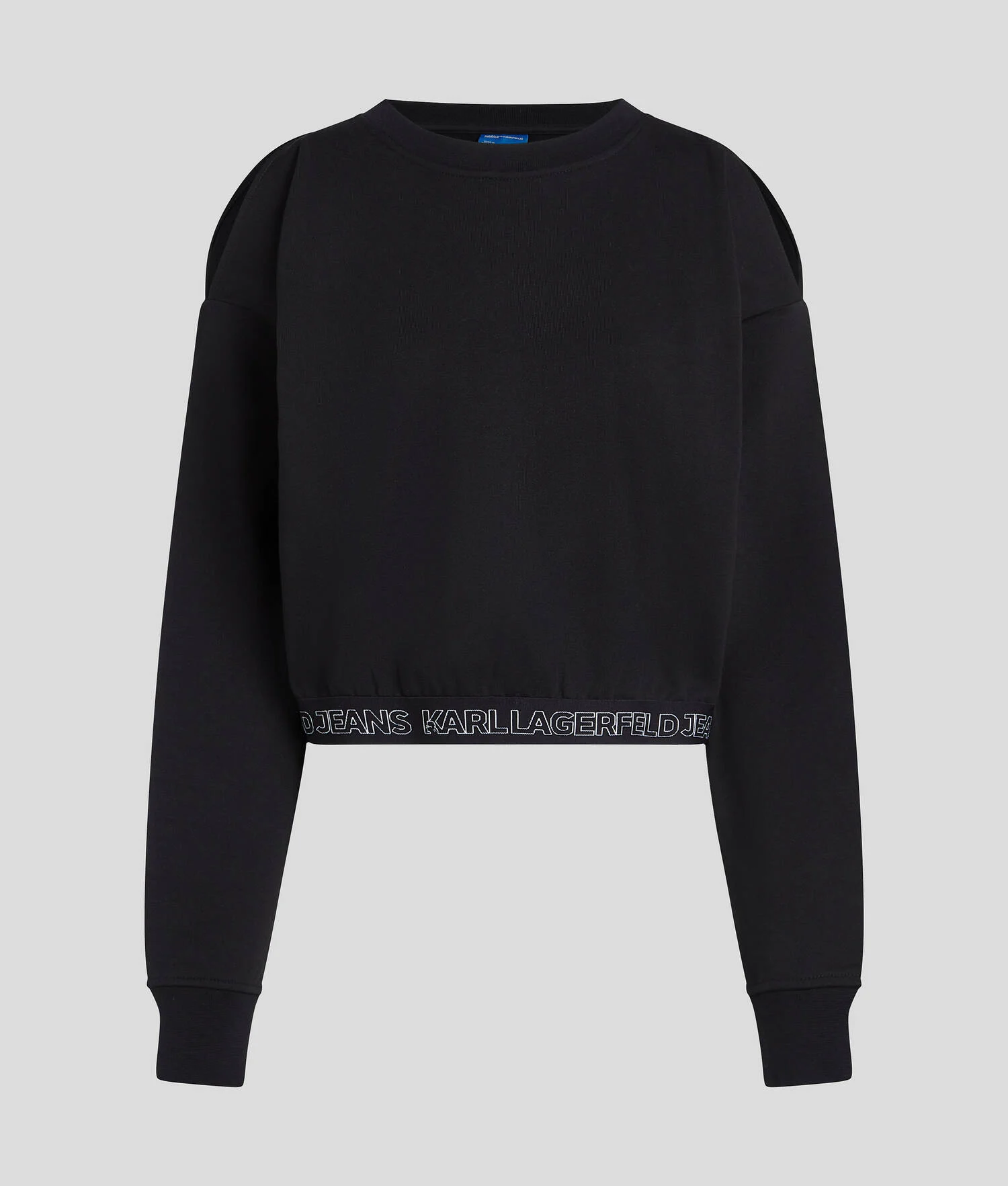 SWEAT-SHIRT ÉPAULES NUES - Noir