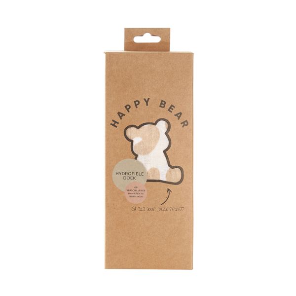 HappyBear Roar Hydrofiel Luier 120 x 120 cm