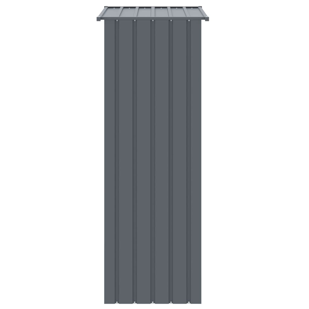 Gaiola para pássaros vidaXL, aço galvanizado, cinza antracite, 115x78x200 cm