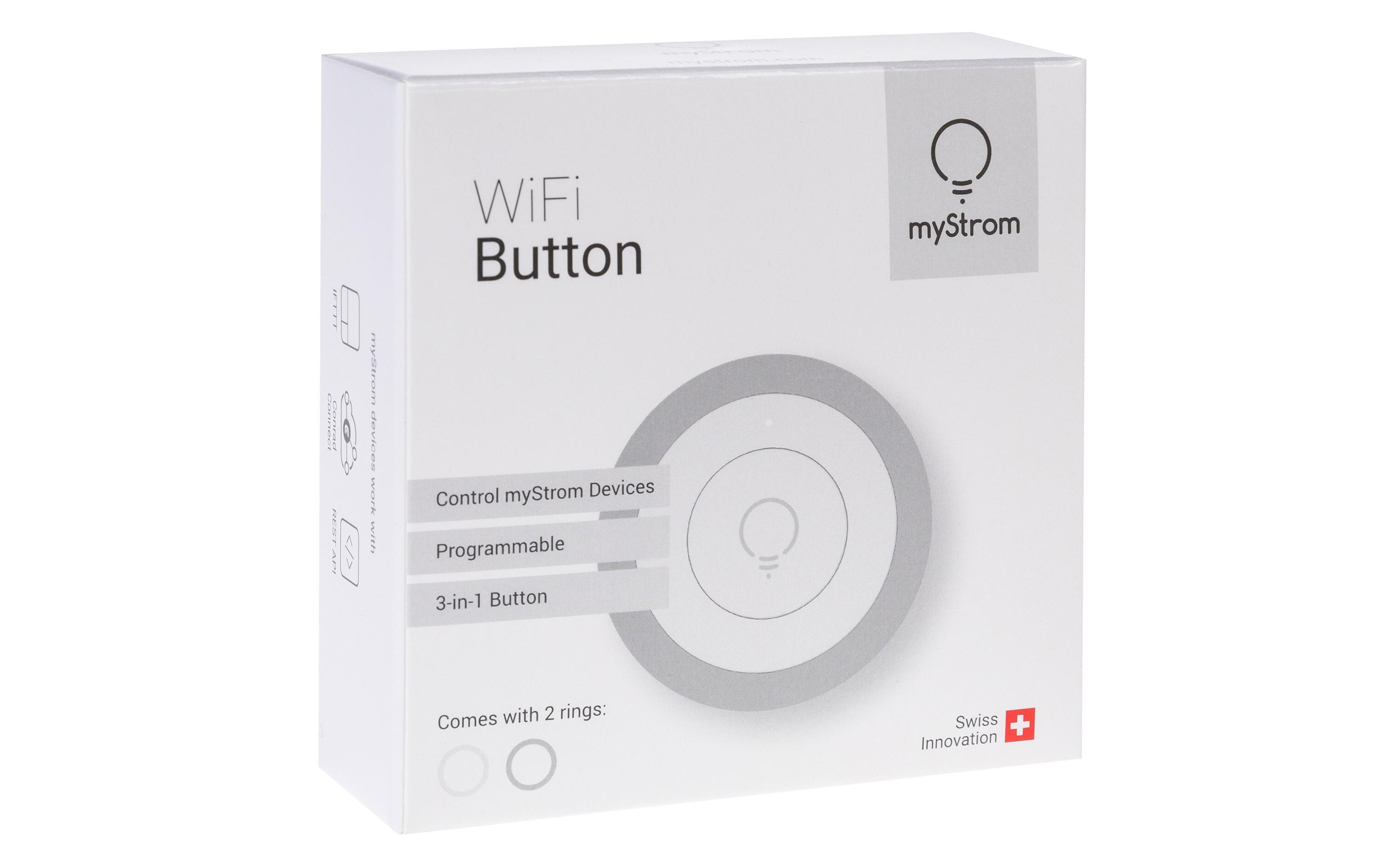 WLAN-Wandsender WiFi Button WLAN Sender, WLAN WandsenderIFTTT kompatibler WLAN-Button