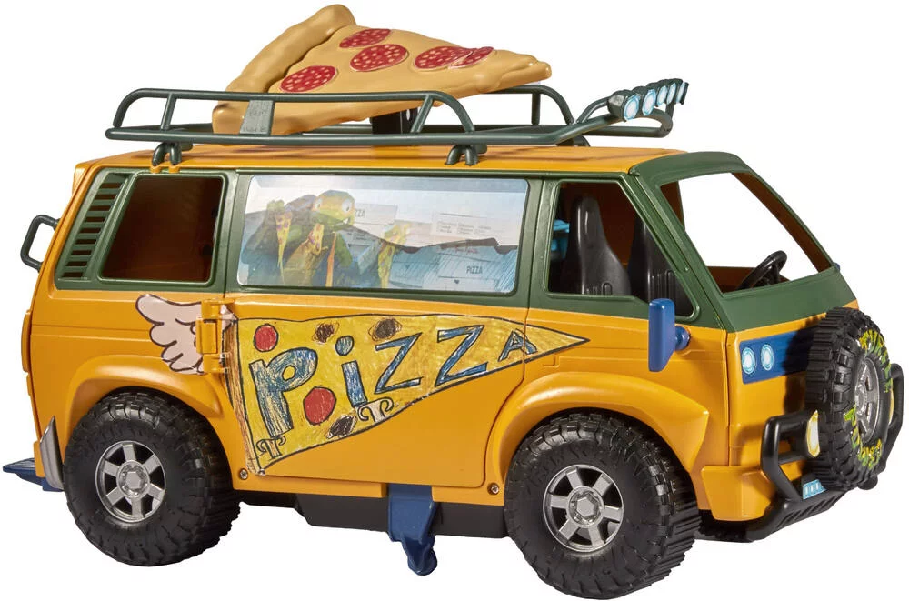TORTUES NINJA - CAMION PIZZA DE COMBATS DES TORTUES NINJA