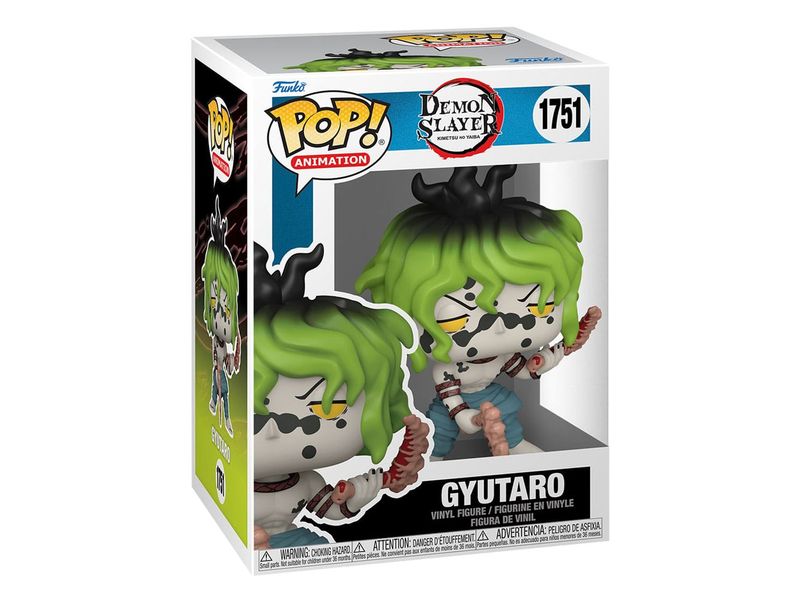 Funko Figur POP! Gyutaro Sammelfigur aus dem Demon Slayer-Universum