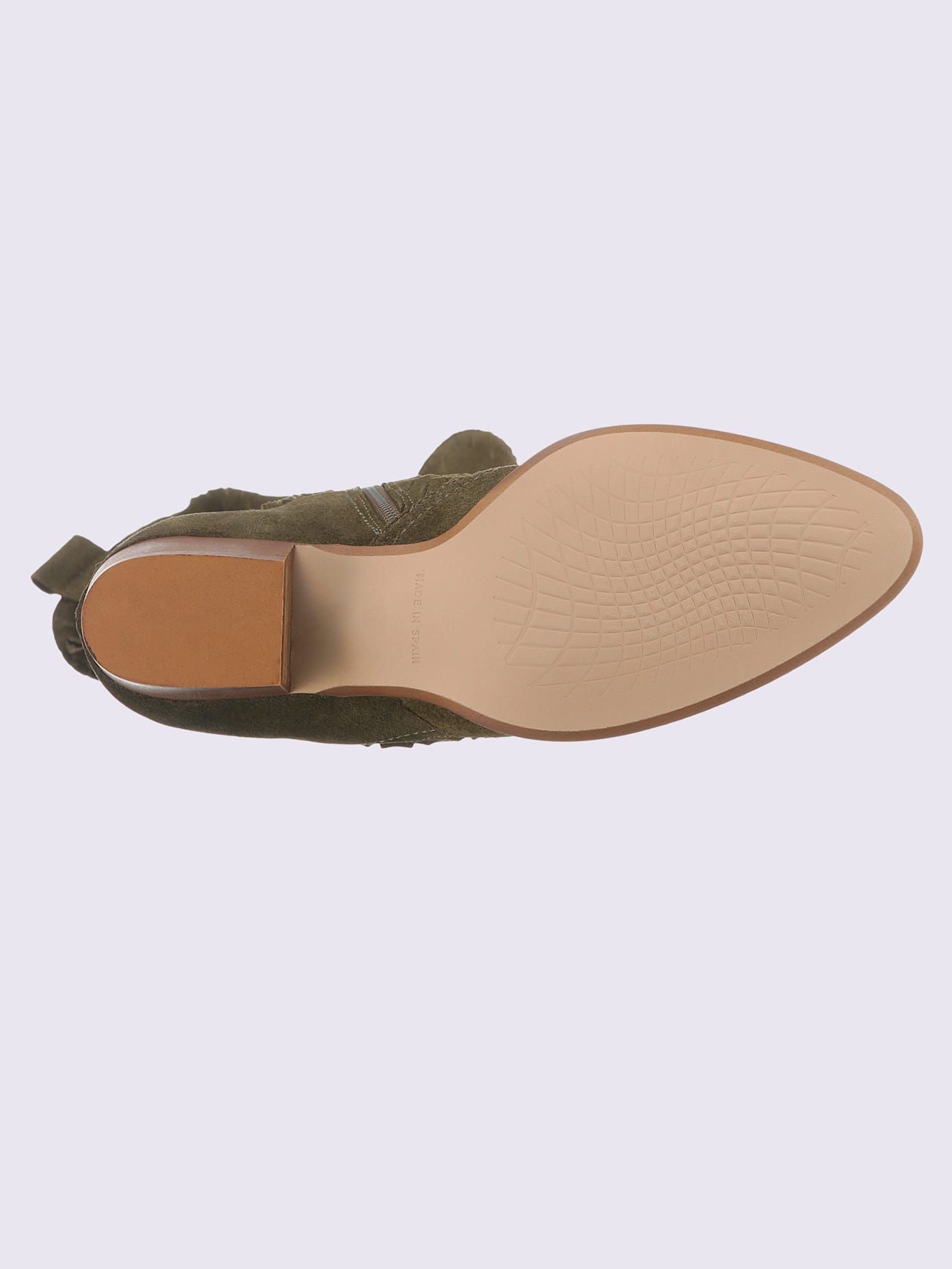 Bottes cuir nappa vachette doux